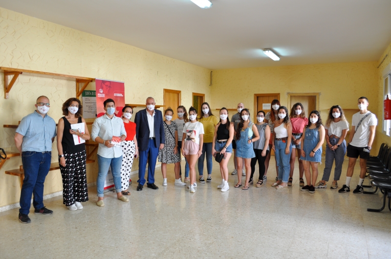 Inaugurada en Hornachos la acción formativa de 'Simulación empresarial'