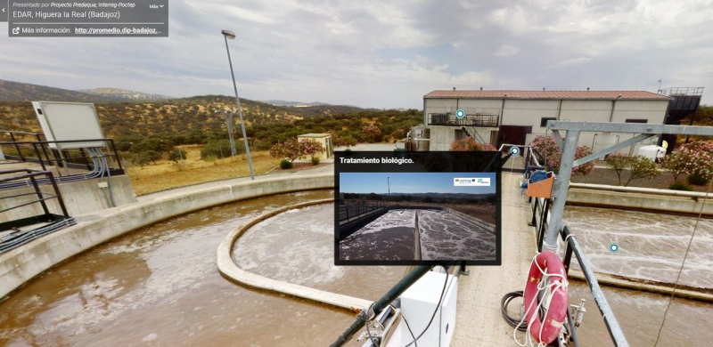 Promedio lanza una visita virtual a depuradora de aguas residuales para conocer su funcionamiento