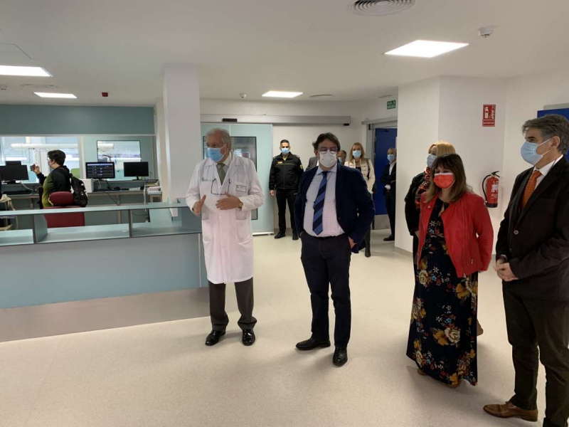 La nueva Unidad de Cuidados Críticos permitirá incrementar la capacidad quirúrgica del Hospital Campo Arañuelo
