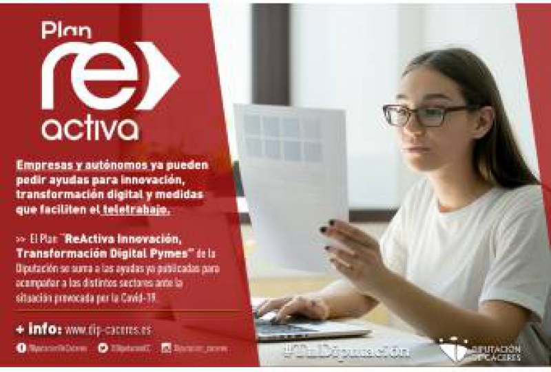 Empresas y autónomos ya pueden pedir ayudas para innovación, transformación digital y medidas que faciliten el teletrabajo