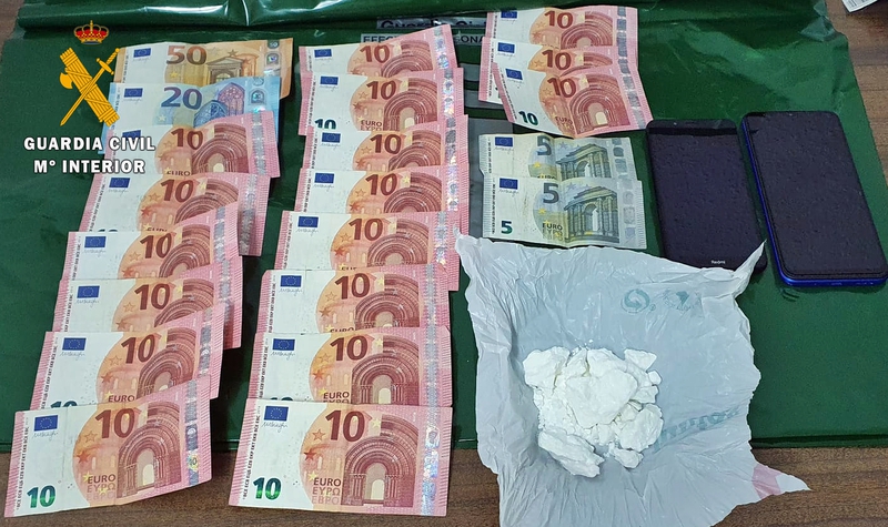 Detienen a un vecino de don Benito por traficar con drogas