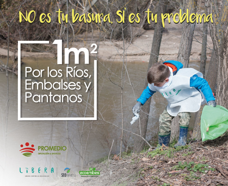 Convocatoria de voluntariado para limpiar basura de riberas de ríos y embalses en doce localidades