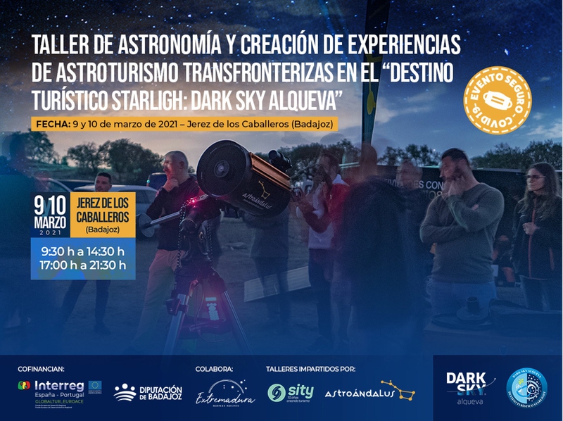 Nuevo taller de Astronomía para profesionales del sector turístico