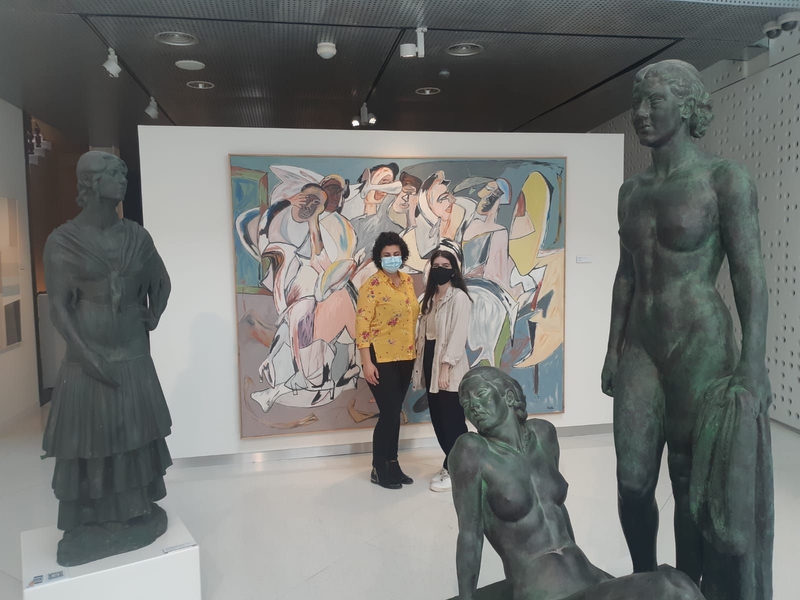 Estudiantes universitarias harán prácticas en el Museo Provincial de Bellas Artes