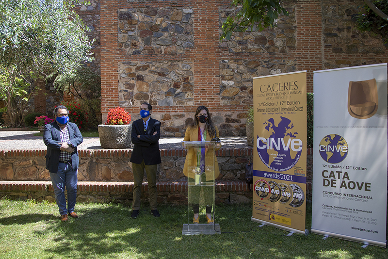 Más de 20 países vuelven a darse cita en Cáceres, en el prestigioso concurso internacional de vinos, espirituosos y aceites CINVE 2021