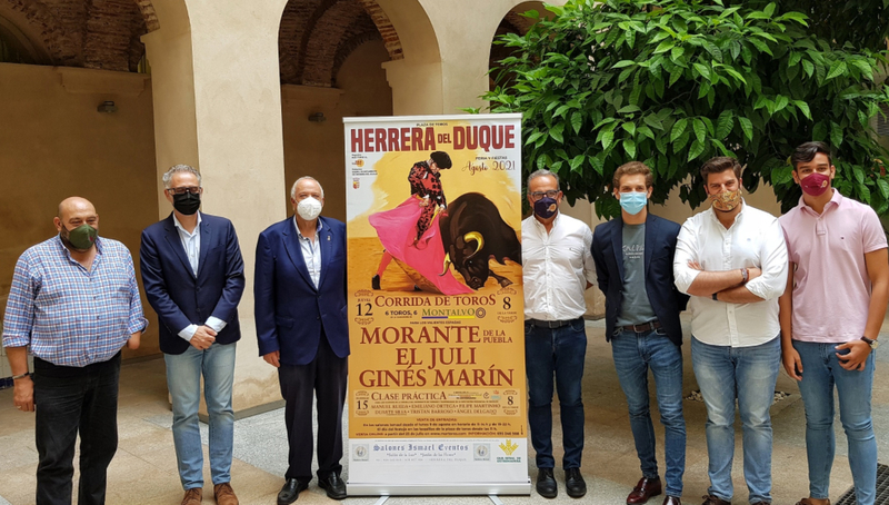 Morante de la Puebla, El Juli y Ginés Marín componen el cartel de la Feria Taurina de Herrera del Duque