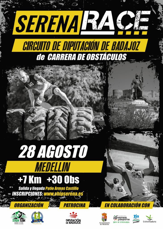 Medellín, segunda prueba del Circuito Diputación de Badajoz de Carreras de Obstáculos