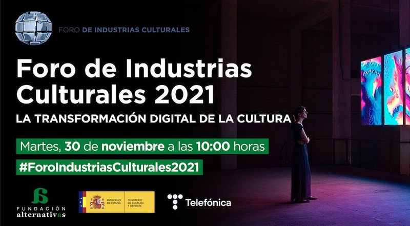 La Diputación de Badajoz participa en el Foro de Industrias Culturales 2021