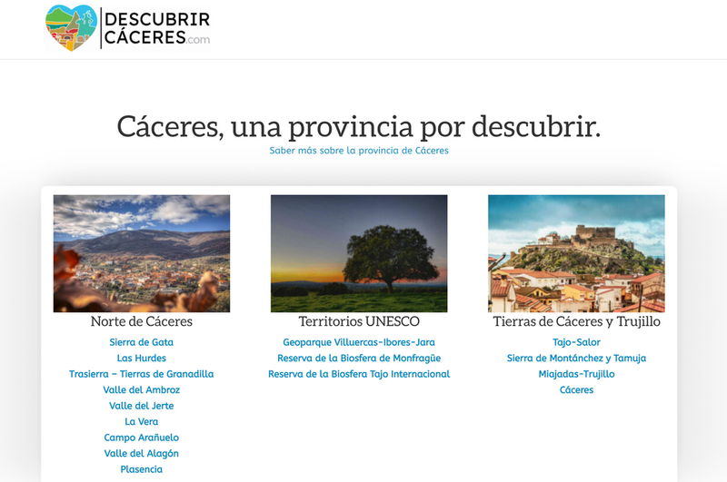 La Diputación de Cáceres amplía el plazo para solicitar los bonos turísticos hasta el 28 de febrero del 2022