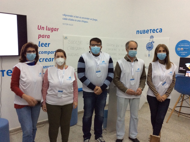 Inaugurado el Espacio Nubeteca de la Biblioteca Municipal de Valdetorres