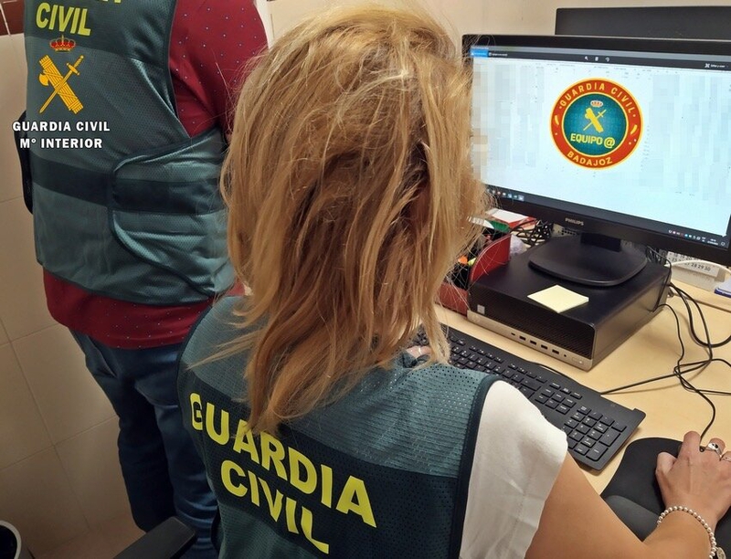 La Guardia Civil investiga las ciberestafas sufridas por vecinos de Montijo y Azuaga