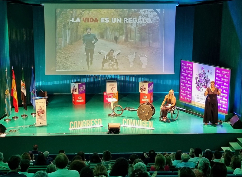 El ejemplo de superación de la atleta paralímpica Carmen Giménez, víctima de maltrato machista