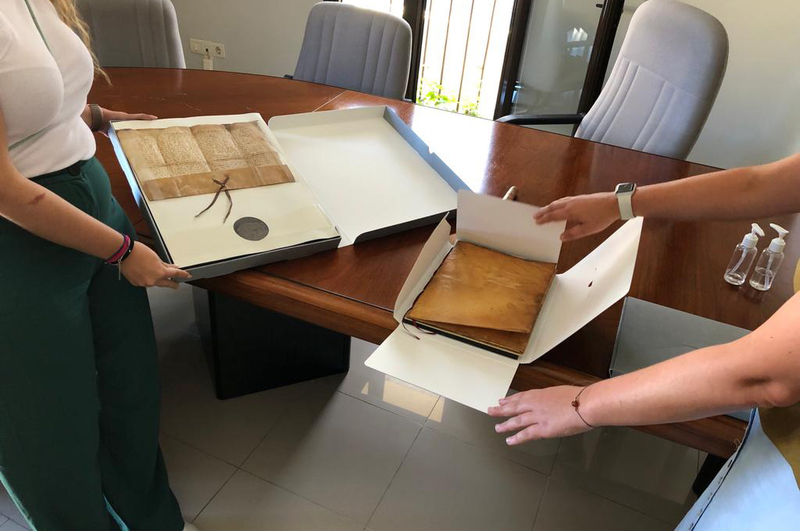 La Diputación de Cáceres finaliza el inventariado del archivo municipal de Gata y su Entidad Local Menor, La Moheda de Gata