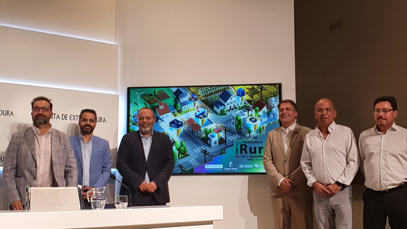 La Diputación participa en la organización de la Feria Tecnológica del Mundo Rural, iRural, que se celebrará los días 29 y 30 de septiembre