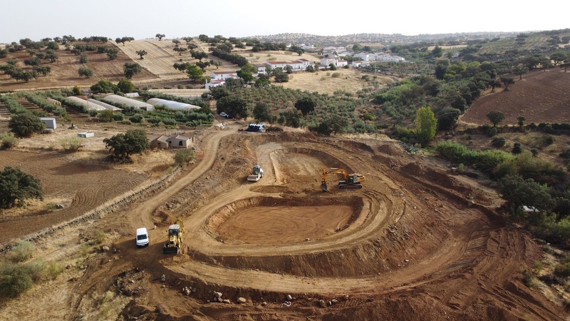 Promedio inicia las obras de la depuradora de la pedanía azuagueña de La Cardenchosa