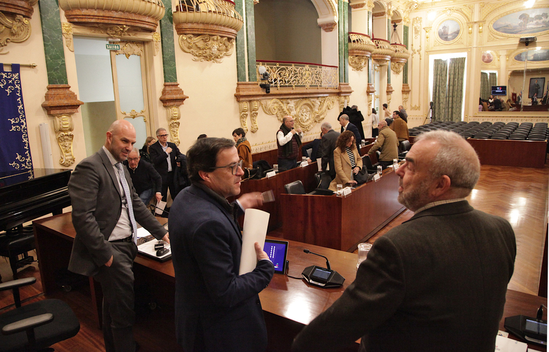 El pleno de la Diputacin aprueba la cesin de una parte del Hospital Provincial a favor de la Junta para instalaciones educativas y sanitarias
