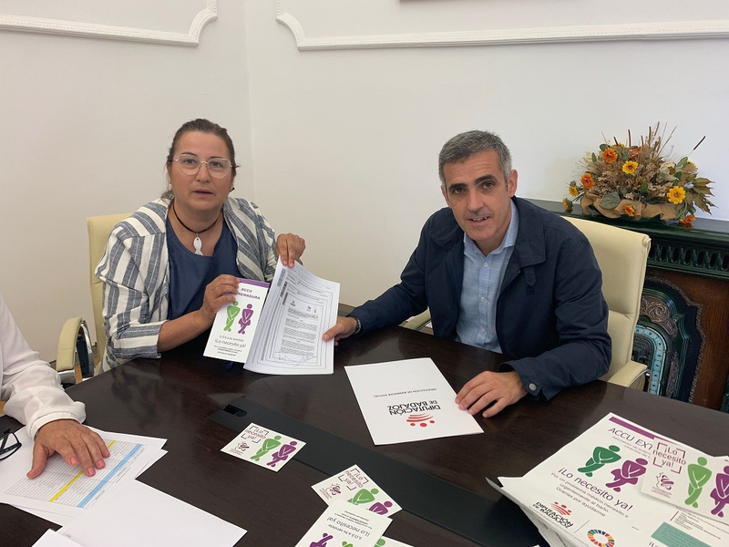 La Diputacin y ACCU Extremadura aprueban un protocolo para apoyar a las personas con enfermedad inflamatoria intestinal