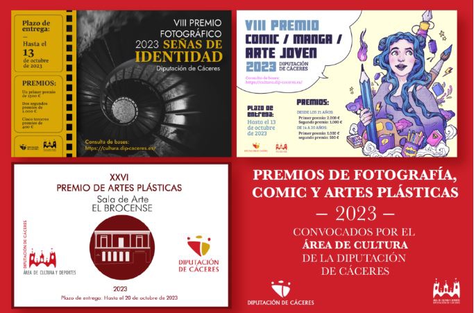 Abierto el plazo de las convocatorias de los premios Artes Plásticas Sala El Brocense