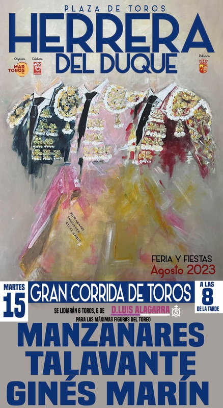 Herrera del Duque presenta su imagen para la gran corrida del 15 de agosto