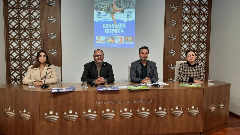 Más de 100 deportistas disputarán la Copa Diputación de Badajoz de Gimnasia Artística y Rítmica en Mérida y Almendralejo