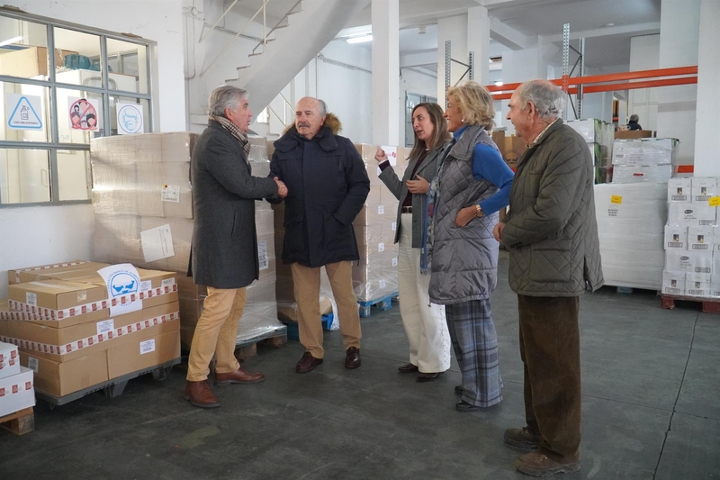 La Fundación CB dona 7.500 kilos de productos al Banco de Alimentos de Badajoz que llegarán a más de 9.000 personas