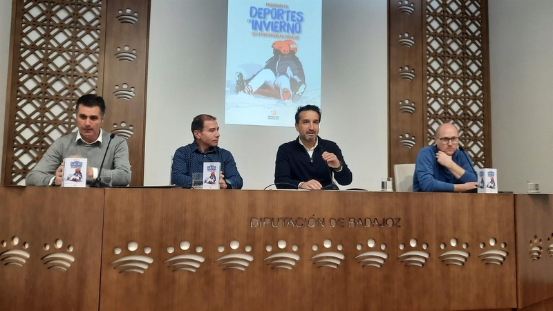 Más de 130 alumnos de colegios rurales agrupados practicarán deportes de invierno de la mano de la Diputación de Badajoz
