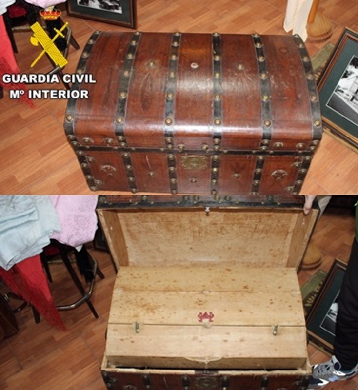 Detenido un varón por su implicación en el robo de elementos eclesiásticos de la casa parroquial en Lobón