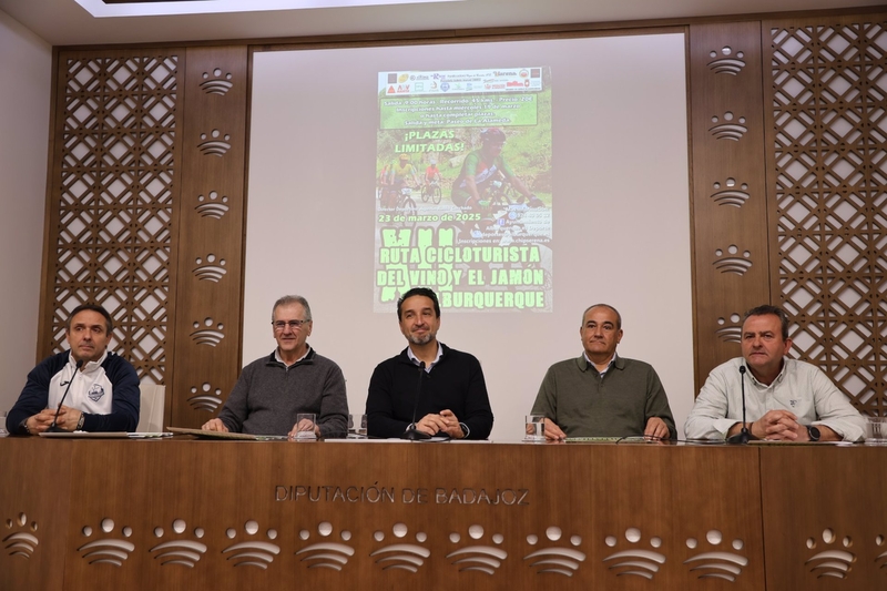 La Ruta Cicloturista del Vino y el Jamón de Alburquerque se desarrollará el próximo domingo con sus 150 plazas agotadas