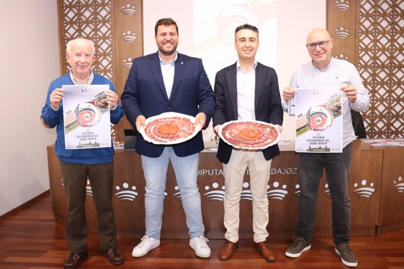 El XX Certamen Gastronómico del Cerdo Ibérico convertirá del 1 al 4 de mayo en Barcarrota en la cuna de estos productos