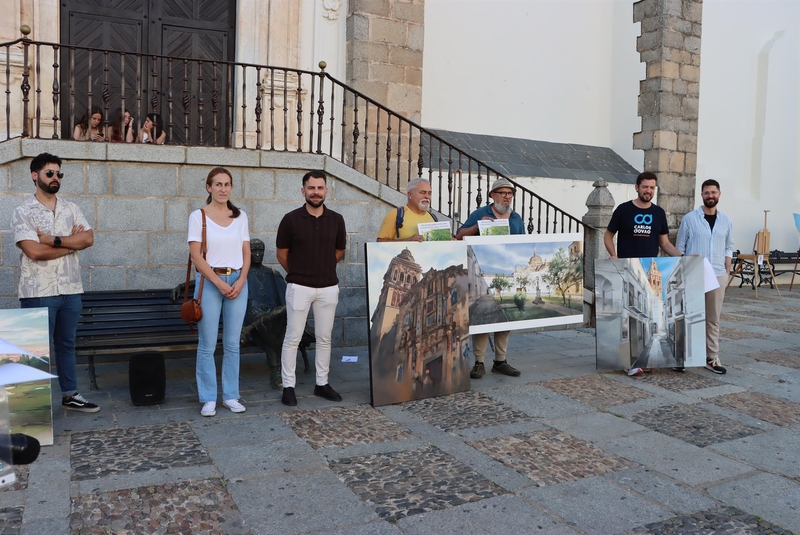 El cacereño Federico Plasencia gana el Concurso de Pintura al Aire Libre Francisco Benavides de Jerez de los Caballeros