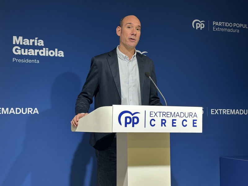 El PP de Extremadura ve a Gallardo 'desaparecido e incapaz' de reivindicar la 'decencia' frente al 'sanchismo'