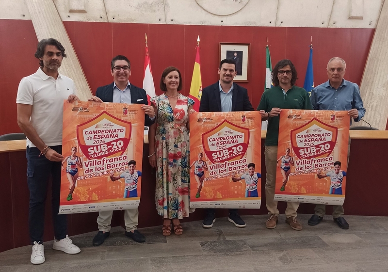 Unos 700 atletas de todo el país participarán en Villafranca de los Barros en Campeonato de España de Atletismo Sub-20