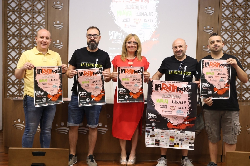 Albertucho, Manifa y Linaje encabezan el cartel del Festival Raya Rock de San Vicente de Alcántara este fin de semana