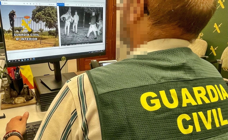 Investigadas cuatro personas por cazar de manera furtiva en una finca de Hornachos y Puebla de la Reina