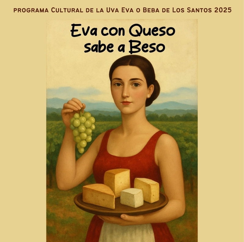 Los Santos de Maimona celebra una cata popular para degustar vinos con uva Eva Beba maridados con quesos