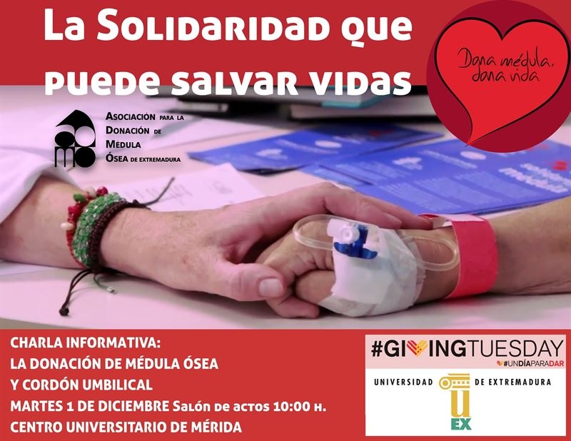 La Asociación para la Donación de Médula Ósea de Extremadura programa actividades de concienciación en Mérida y Badajoz
