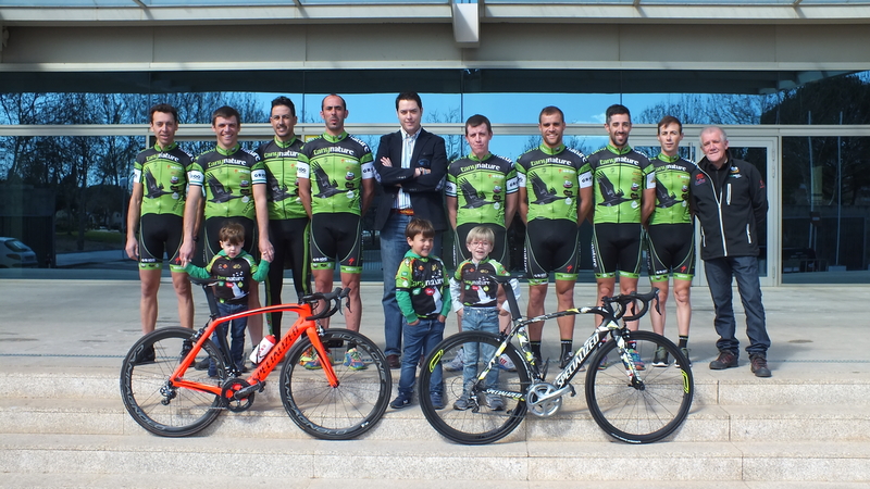 Presentado el equipo Tany Nature de Ciclismo con el objetivo puesto en la Copa de España 