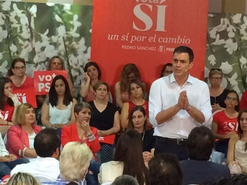 Pedro Sánchez acusa a Rajoy de ''instrumentalizar'' las instituciones públicas a favor de sus intereses de partido