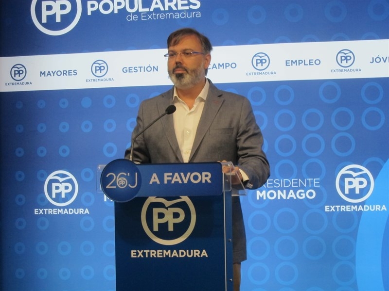 El PP extremeño advierte de que otro 'no' a Rajoy sería 