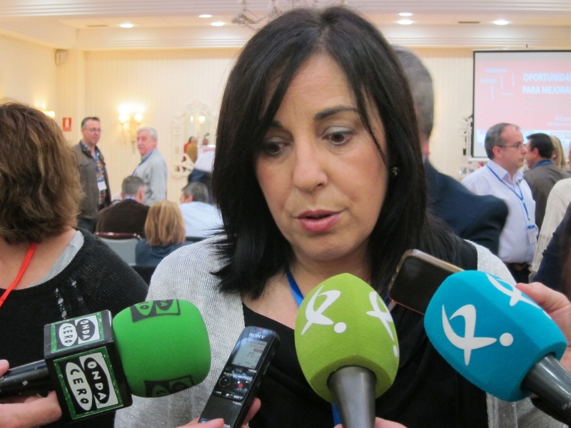 Tina Tarriño muestra ''ilusión'' y ''compromiso'' por su candidatura a la Secretaria de la Federación de Servicios de CCOO