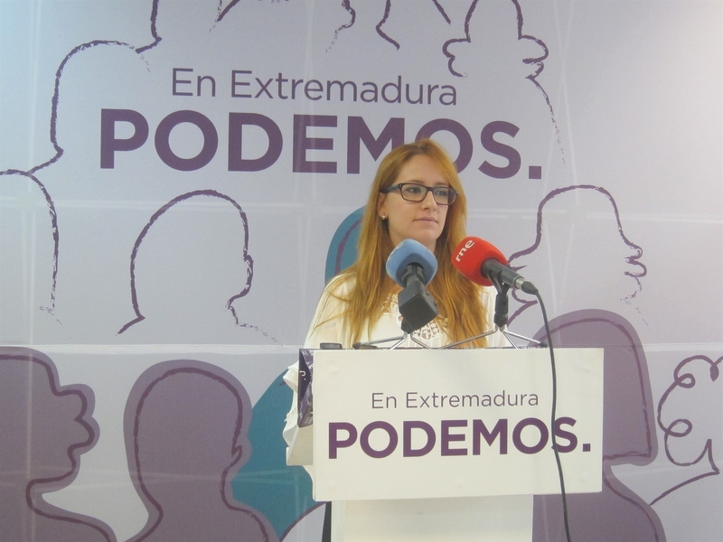 Podemos Extremadura insta a Vara a asumir ''responsabilidades políticas'' y hacer ''autocrítica'' de sus dos años de mandato