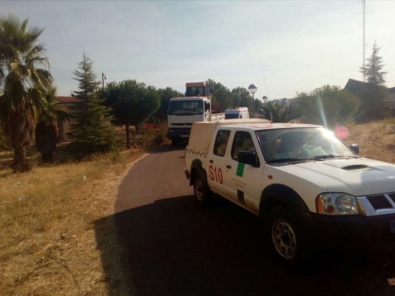 Extremadura envía medios técnicos y humanos de apoyo a la zona de los incendios de Castelo Blanco