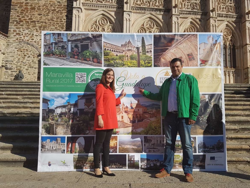 La Junta de Extremadura apoya la candidatura de Guadalupe como pueblo más bueno y bello de España