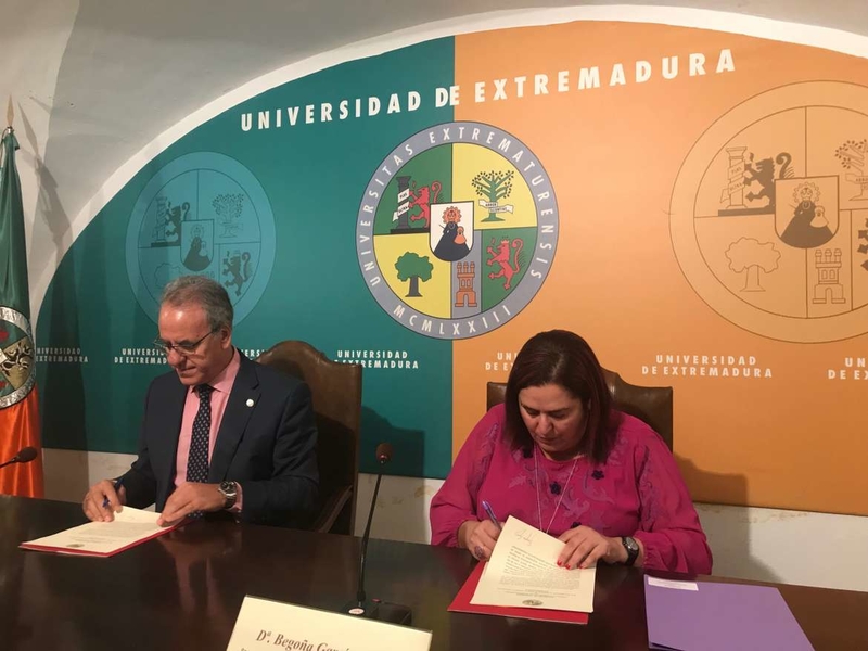 La Universidad de Extremadura se adhiere al Pacto Social y Político por el Ferrocarril