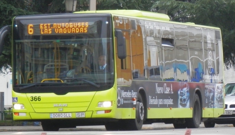 Los usuarios del autobús urbano suben un 6,1% en octubre en Extremadura, hasta 1,1 millones
