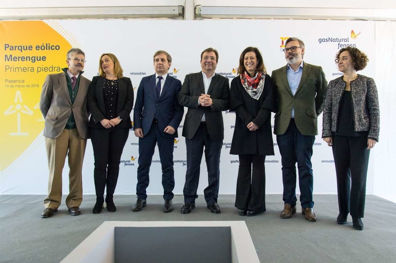 Fernández Vara apuesta por el protagonismo de Extremadura en las energías renovables