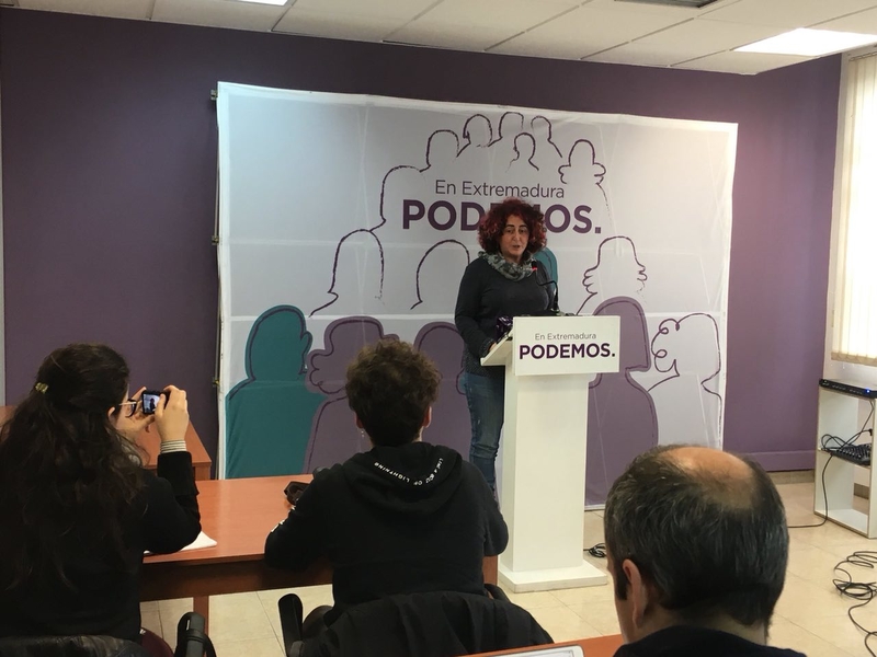 Podemos Extremadura afirma que los pensionistas no se han creído los parches y mentiras del PP
