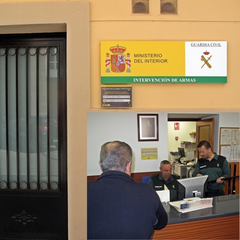 La Guardia Civil pone en marcha el sistema de 'Cita Previa' en las Intervenciones de Armas y Explosivos