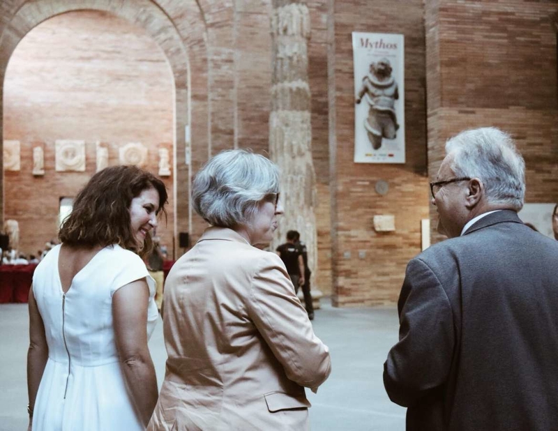 Leire Iglesias destaca la labor de difusión cultural del Museo Nacional de Arte Romano de Mérida