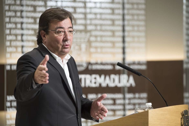 La Junta de Extremadura fija el 6 de noviembre como fecha límite para presentar los presupuestos de 2019 en el parlamento regional